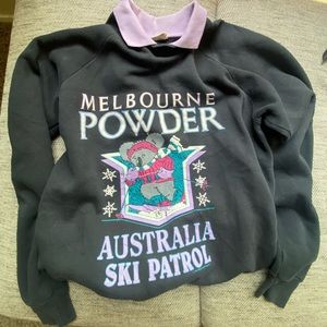 Vintage collared Sweatshirt